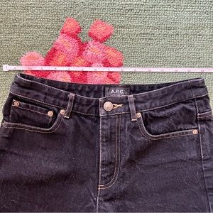 APC Paris black shorts